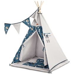 Cort pentru copii Sensillo Teepee Tent (Navy/Grey)