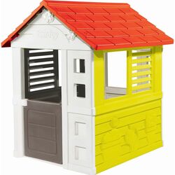 Casuta pentru joaca Smoby Lovely (Yellow/Red)