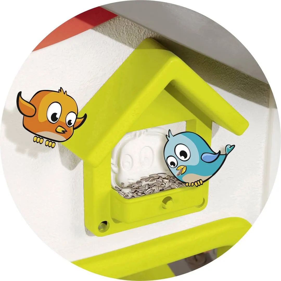 Casuta pentru joaca Smoby Neo Jura Lodge (Gray/Green) - 3