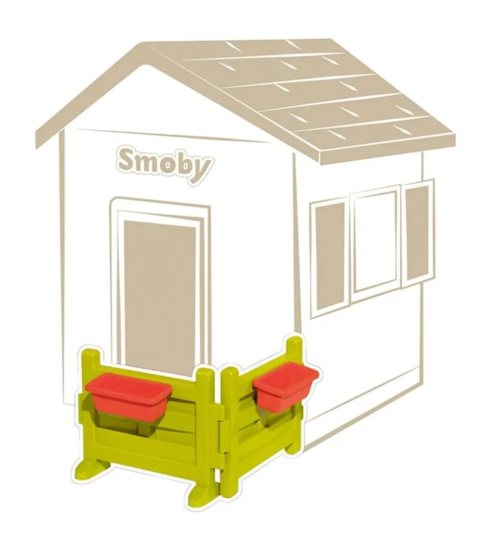 Modul suplimentar pentru casuta de joaca Smoby 810904 (Green/Red)