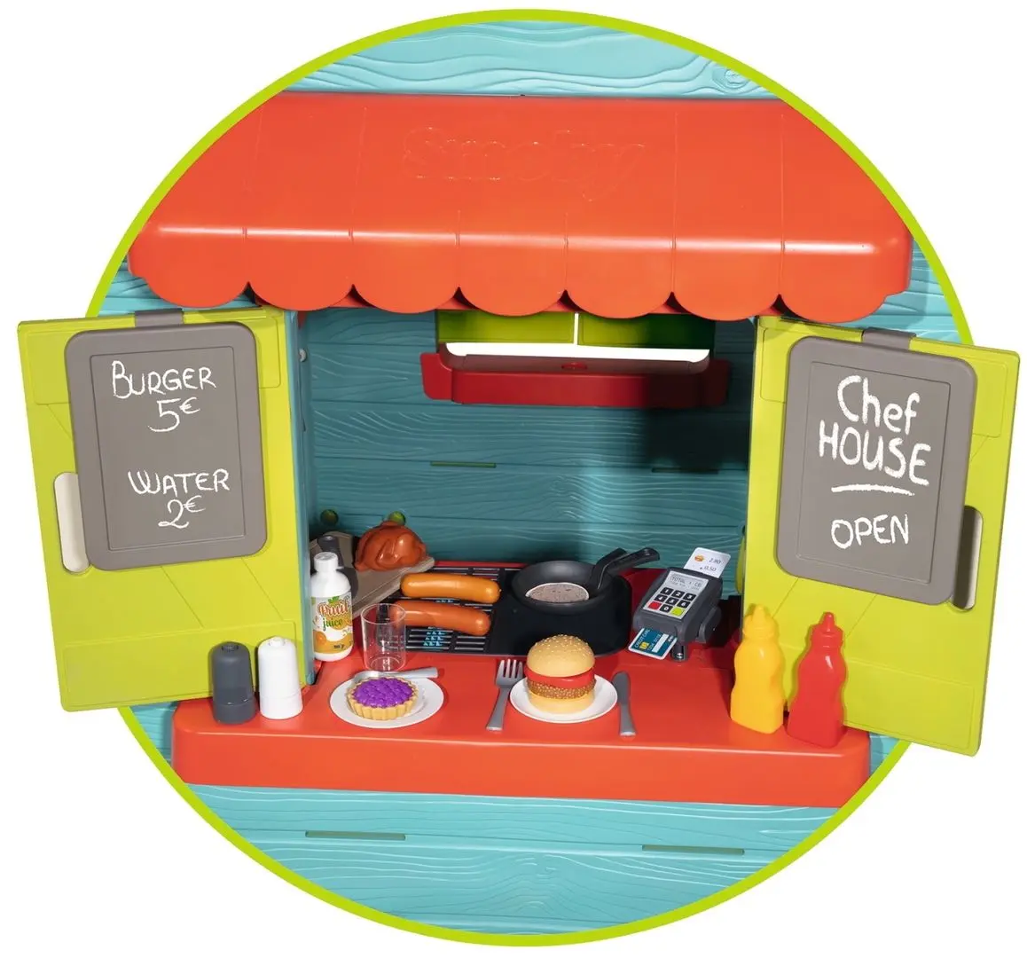 Casuta pentru joaca Smoby Chef House (Multicolor) - 2