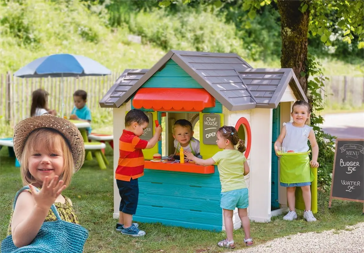Casuta pentru joaca Smoby Chef House (Multicolor) - 6