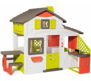 Casuta pentru joaca Smoby Neo Friends House + Kitchen (Multicolor)