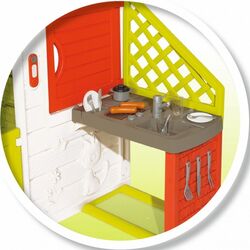 Casuta pentru joaca Smoby Neo Friends House + Kitchen (Multicolor) Thumb