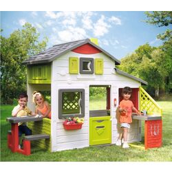 Casuta pentru joaca Smoby Neo Friends House + Kitchen (Multicolor) Thumb