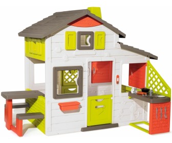 Casuta pentru joaca Smoby Neo Friends House + Kitchen (Multicolor)