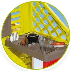 casuta pentru joaca Smoby 810713 (Green/Red) Thumb