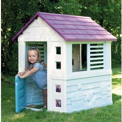 Casuta pentru joaca Smoby Frozen 810719 (Blue/Purple) Thumb