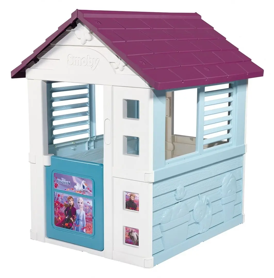Casuta pentru joaca Smoby Frozen 810719 (Blue/Purple)
