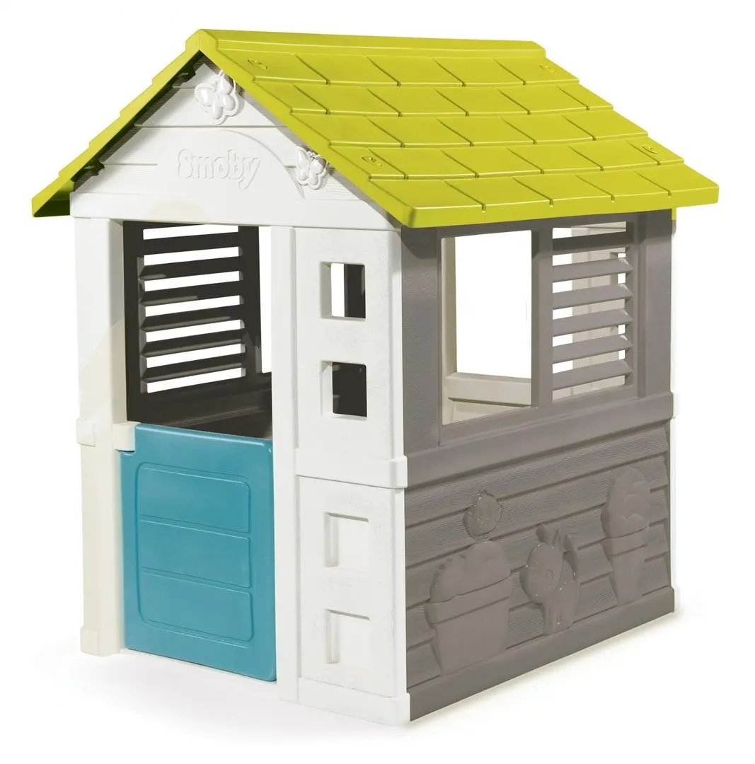 Casuta pentru joaca Smoby Jolie 810721 (Grey/Green)