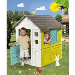 Casuta pentru joaca Smoby Pretty 810723 (Green/Grey) Thumb