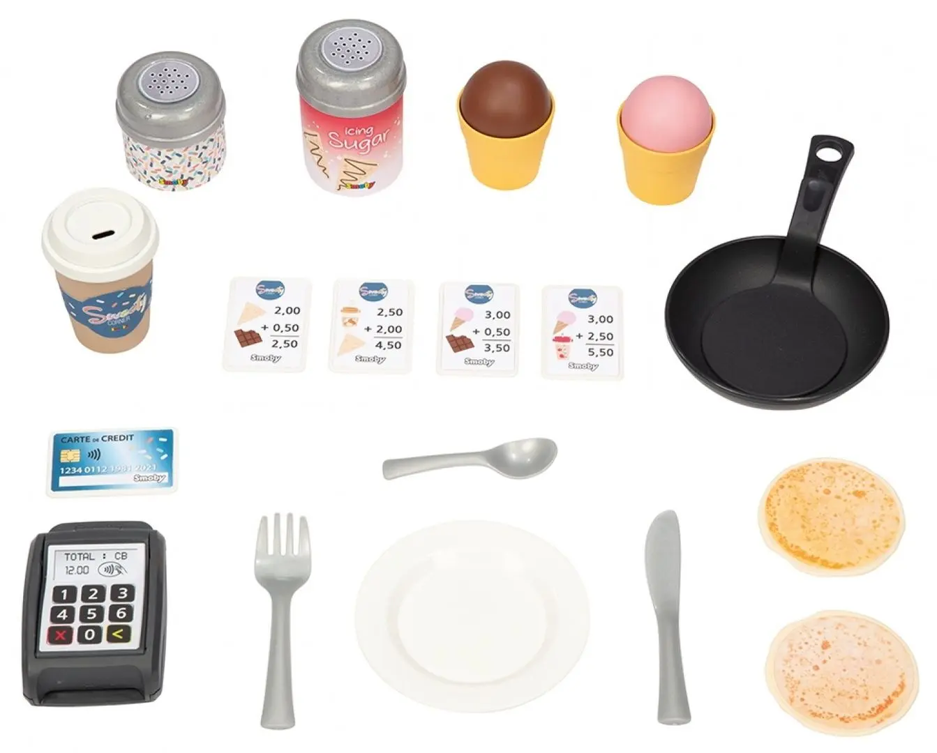 Casuta pentru joaca Smoby Sweety Corner 810718 (Blue/Grey)