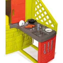 Bucătărie de vară pentru o casă de joacă Smoby Neo Jura (Multicolor) Thumb