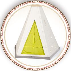 Cort pentru copii Smoby Teepee (White) Thumb