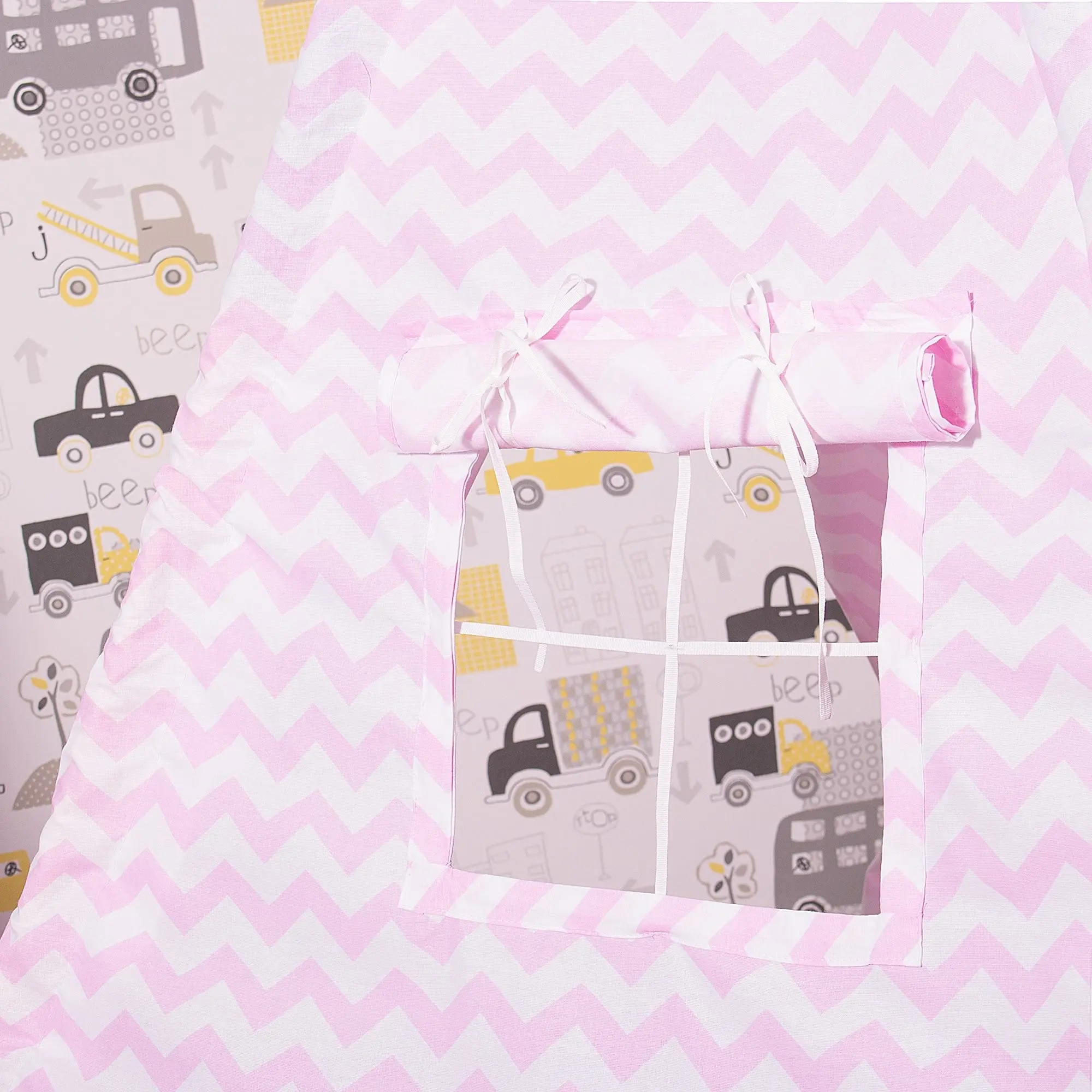 Cort pentru copii Springos TIP19 (Pink) - 4