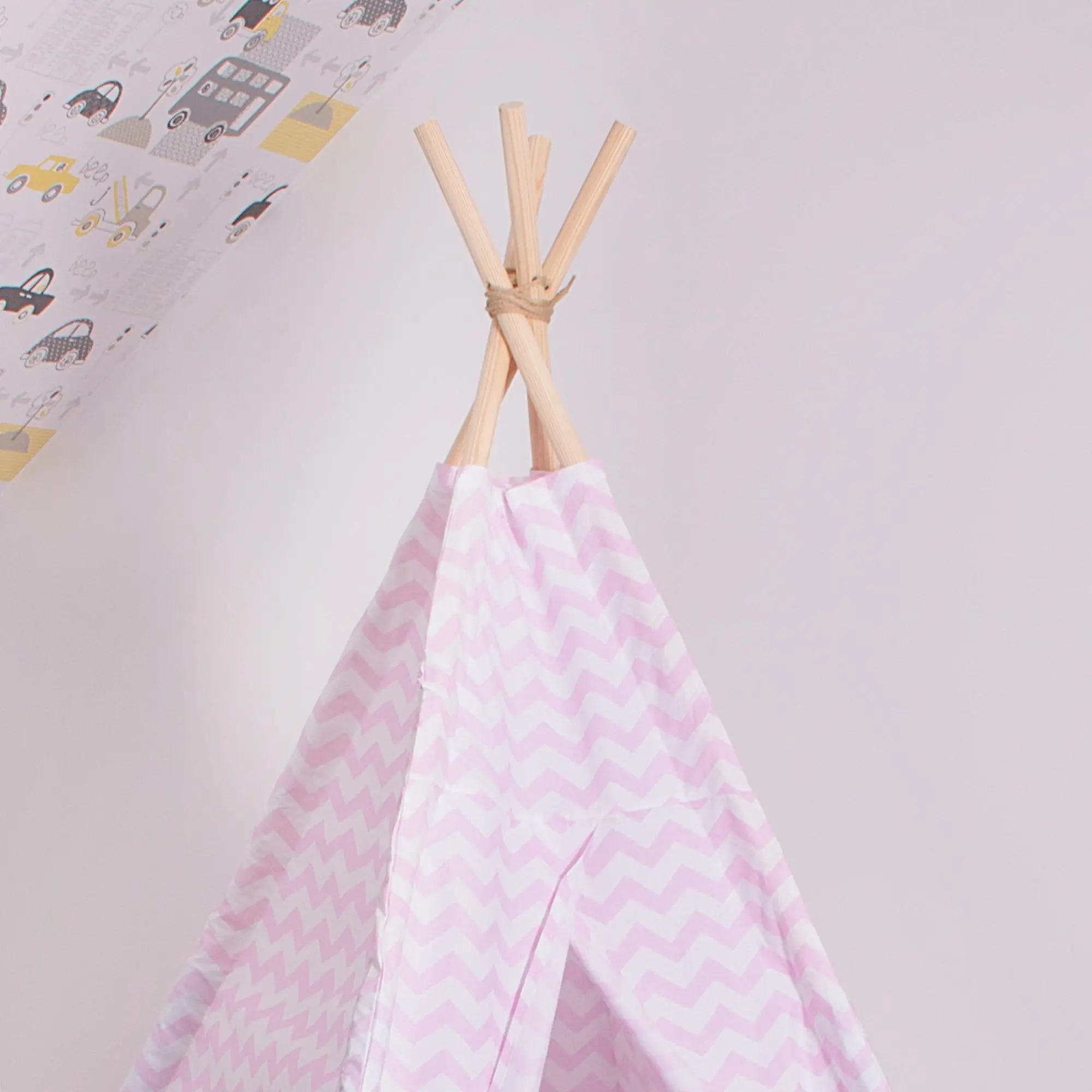 Cort pentru copii Springos TIP19 (Pink) - 5
