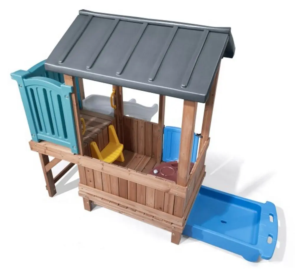 Casuta pentru joaca Step2 4906KR (Brown/Blue) - 5