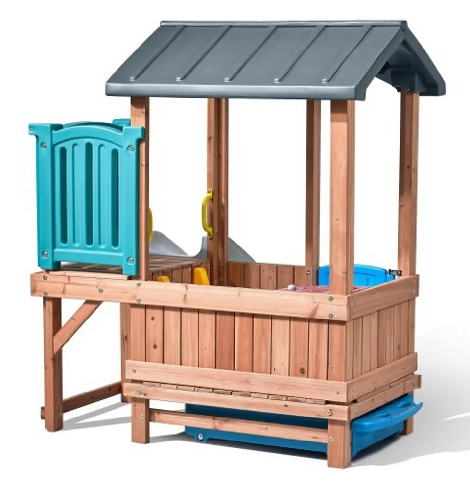 Casuta pentru joaca Step2 4906KR (Brown/Blue)