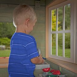 Casuta pentru joaca Step2 B1706316 (Brown/Green) Thumb