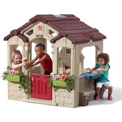 Casuta de joaca Step2 Charming Cottage 8674 (Beige/Brown) Thumb