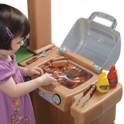 Casuta de joaca Step2 Gather&Grille 8001 (Brown/Green) Thumb