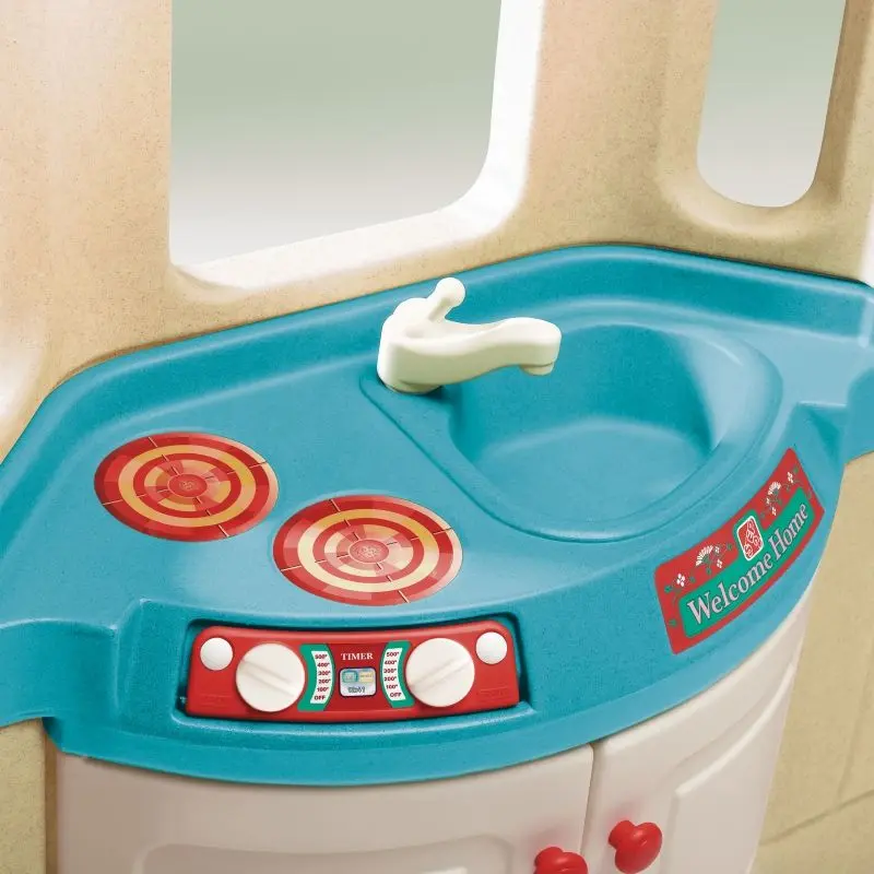 Casuta pentru joaca Step2 Naturally Playful 7270 (Beige/Brown) - 2