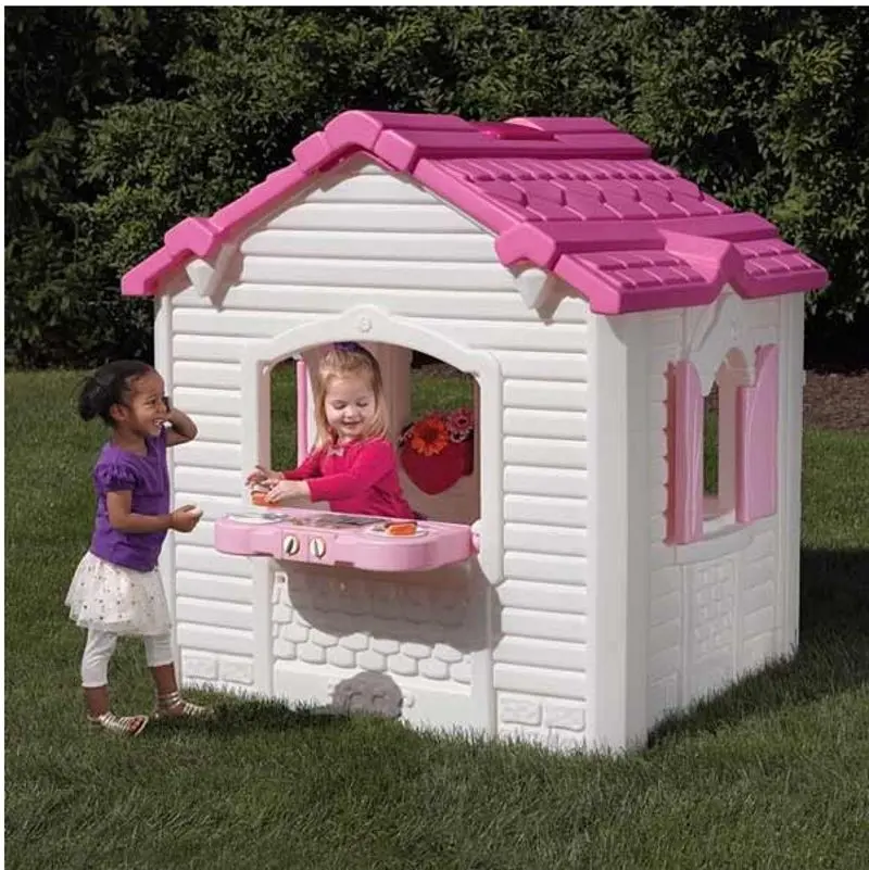 Casuta pentru joaca Step2 Sweetheart Playhouse (Pink/White) - 3