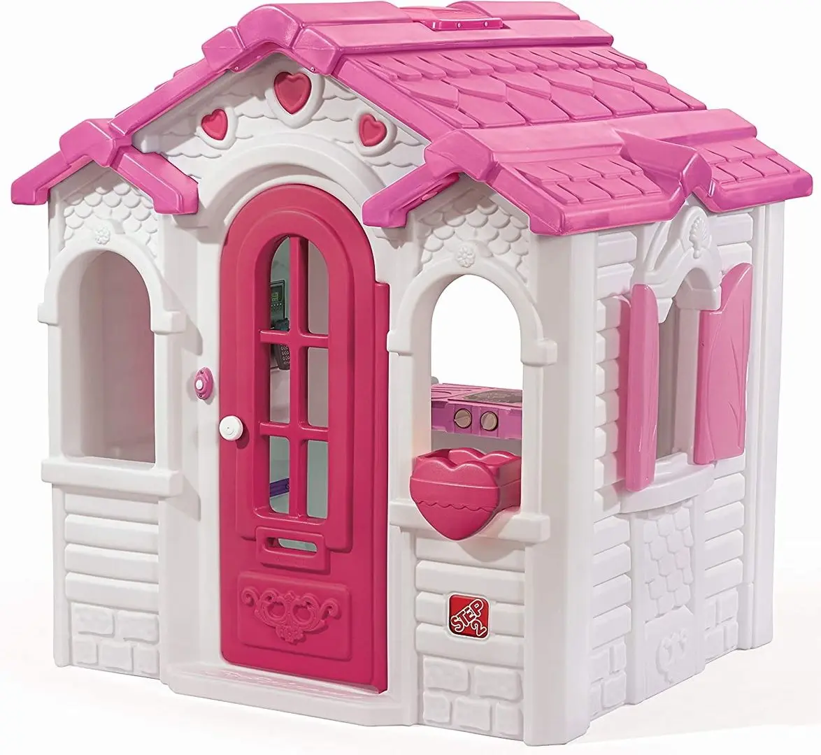 Casuta pentru joaca Step2 Sweetheart Playhouse (Pink/White)