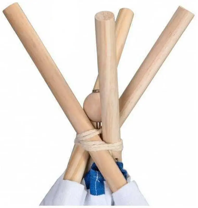 Палатка детская Tutumi Teepee (Blue/White) - 3