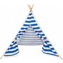 Cort pentru copii Tutumi Teepee (Blue/White)