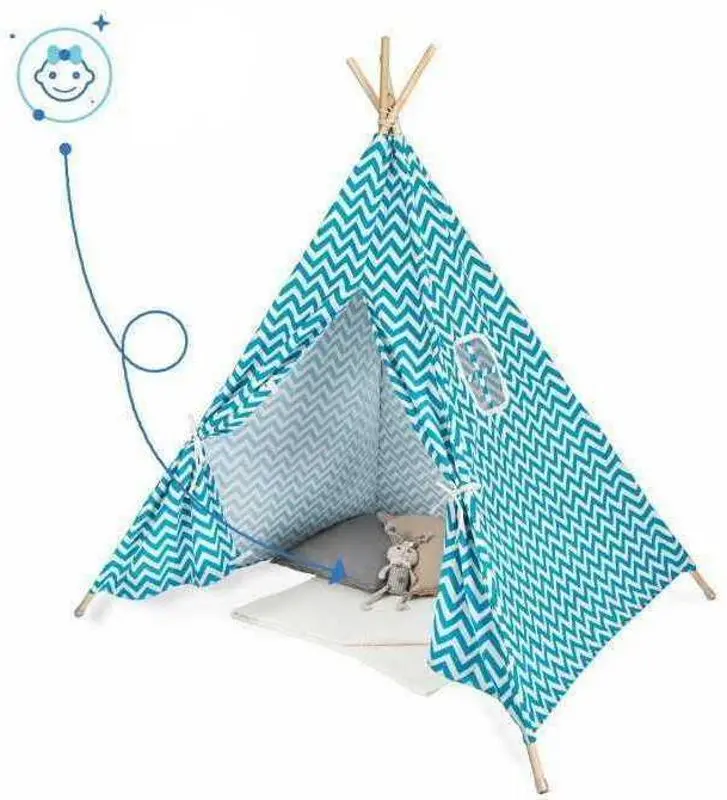 Палатка детская Tutumi Teepee (Turquoise) - 2