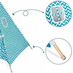 Палатка детская Tutumi Teepee (Turquoise) Thumb