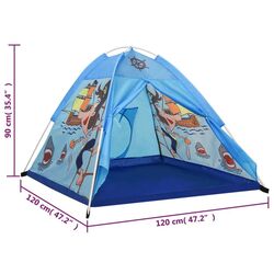 Cort de joaca VidaXL 3107742 (Blue) Thumb