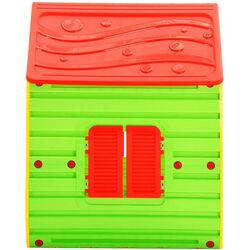 Casuta pentru joaca VidaXL 316177 102x90x109 (Green/Red) Thumb