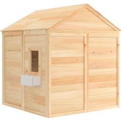 Casuta pentru joaca VidaXL 93686 125x120x132 (Brown) Thumb