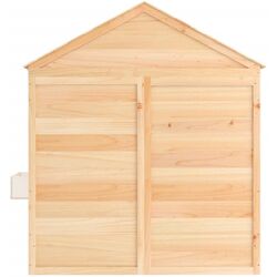 Casuta pentru joaca VidaXL 93686 125x120x132 (Brown) Thumb