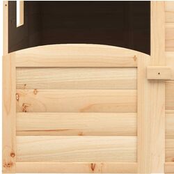 Casuta pentru joaca VidaXL 93686 125x120x132 (Brown) Thumb