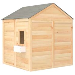 Casuta pentru joaca VidaXL 93687 (Beige/Grey) Thumb