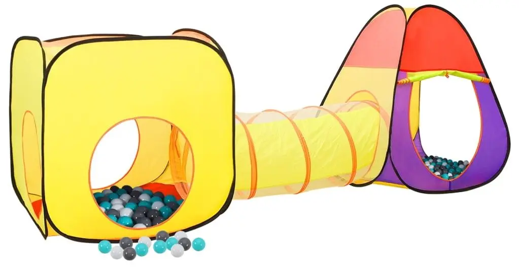 Cort cu tunel VidaXL 3107728 (Yellow)