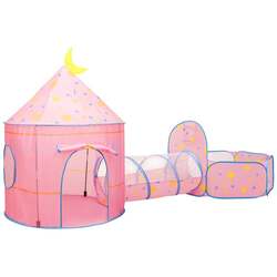 Cort cu tunel VidaXL 3107738 (Pink) Thumb