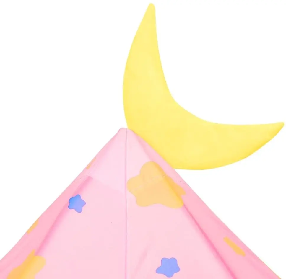 Cort cu tunel VidaXL 93677 (Pink)