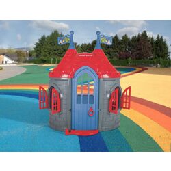 Casuta pentru joaca Woopie Garden House Castle (Multicolor) Thumb