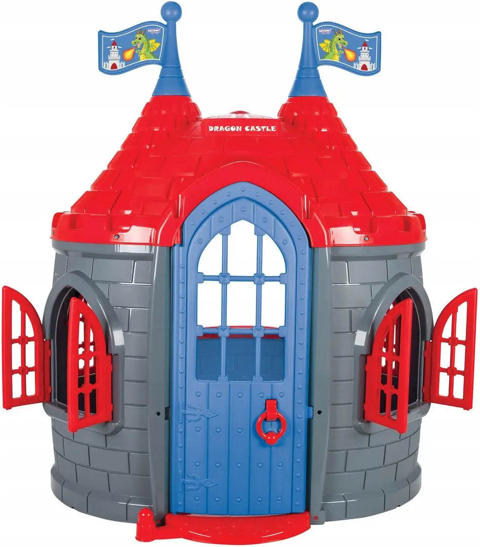 Casuta pentru joaca Woopie Garden House Castle (Multicolor)