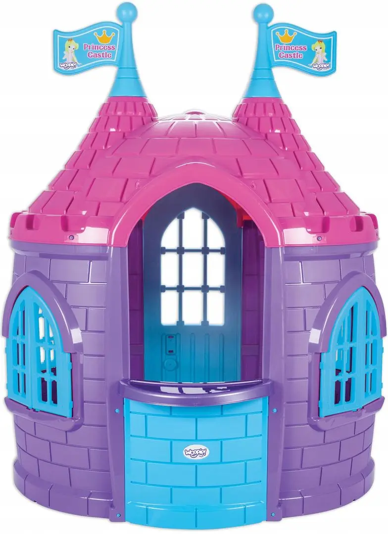 Casuta pentru joaca Woopie Garden House Castle (Purple/Blue) - 2