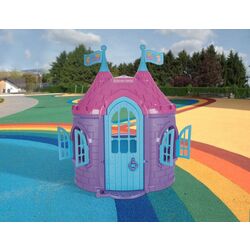 Casuta pentru joaca Woopie Garden House Castle (Purple/Blue) Thumb