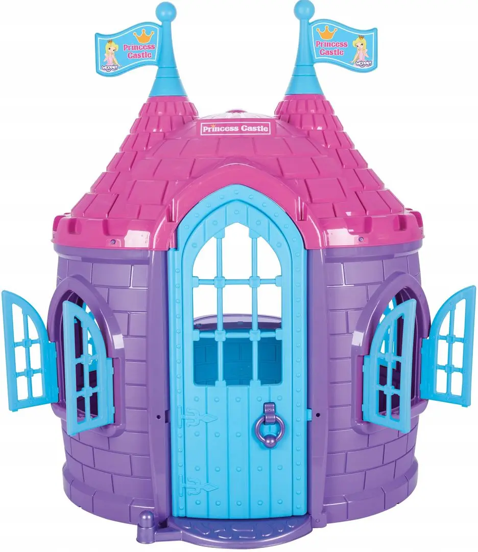 Casuta pentru joaca Woopie Garden House Castle (Purple/Blue)