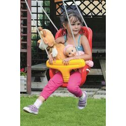 Leagan Fungoo Baby Big Seat (Red/Yellow) Thumb