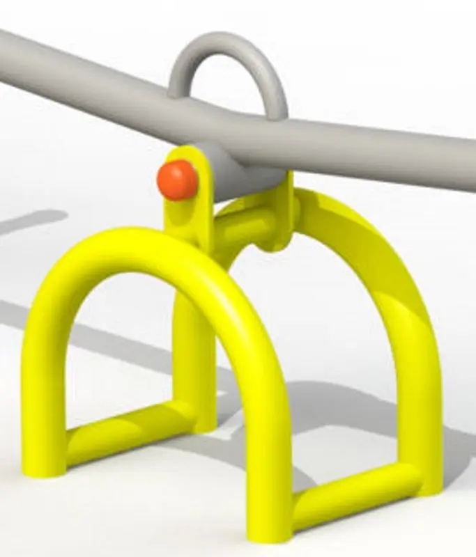 Детская качалка-балансир Copfer Greieras PTP 012-02П (Gray/Yellow)