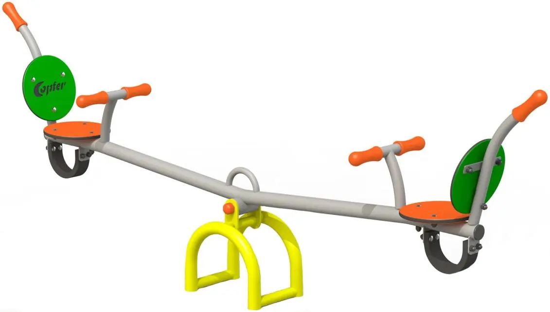 Детская качалка-балансир Copfer Greieras PTP 012-02П (Gray/Yellow)