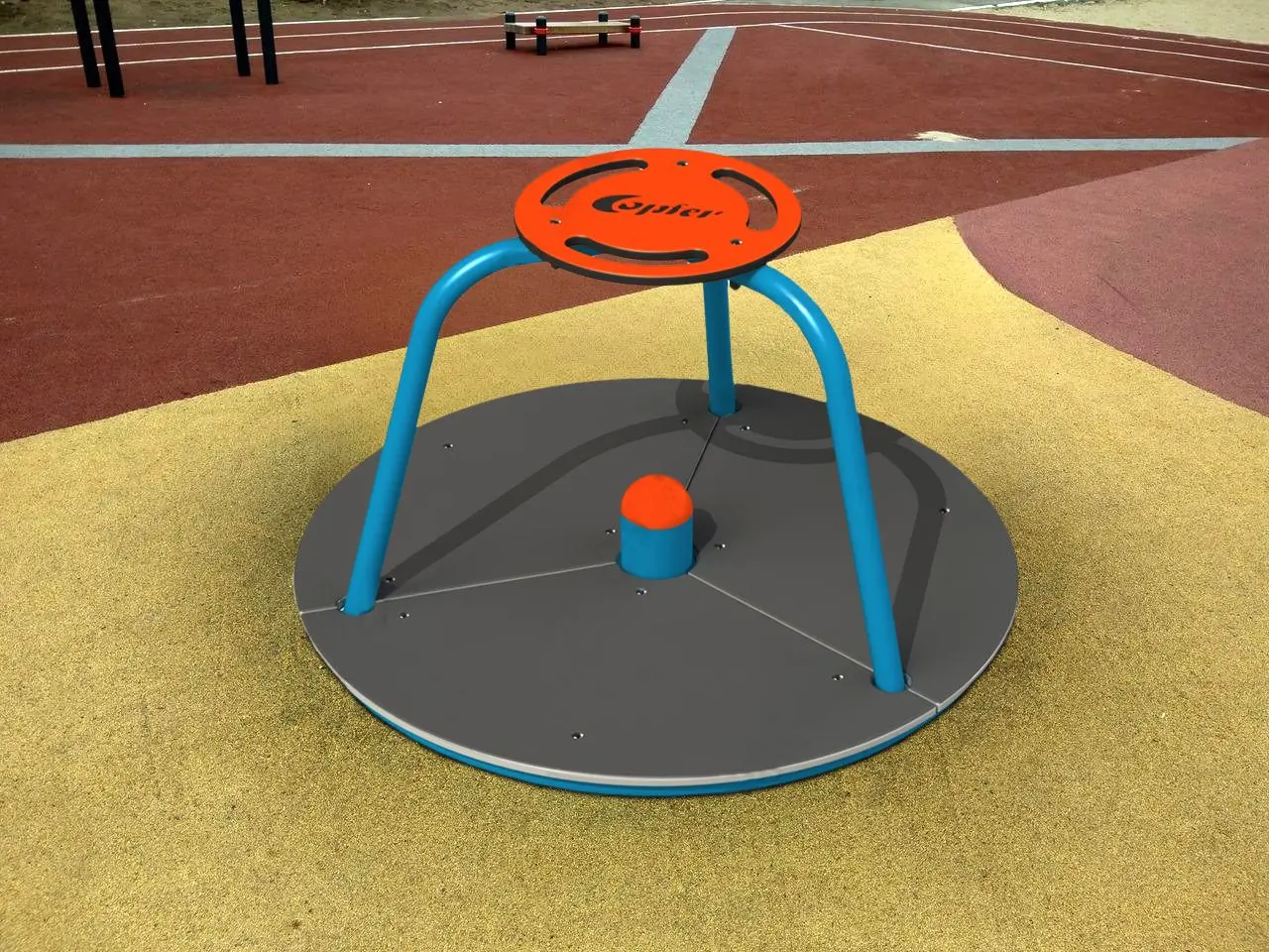 Carusel pentru copii Copfer PTP 024A (Orange/Blue/Grey)